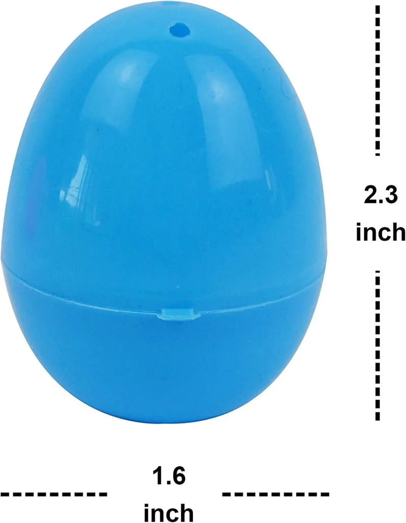 single plastic easter egg