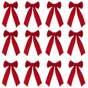 Best 4pcs Christmas Raffia Ribbon 1320ft