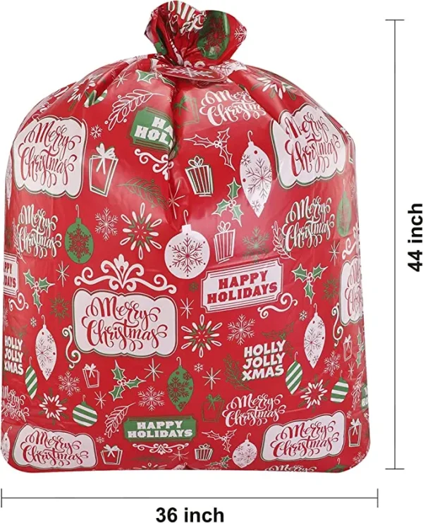 Joyin 8pcs Jumbo Christmas Giant Gift Bags
