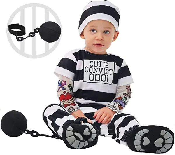 Cute Baby Prisoner Costume | Joyfy
