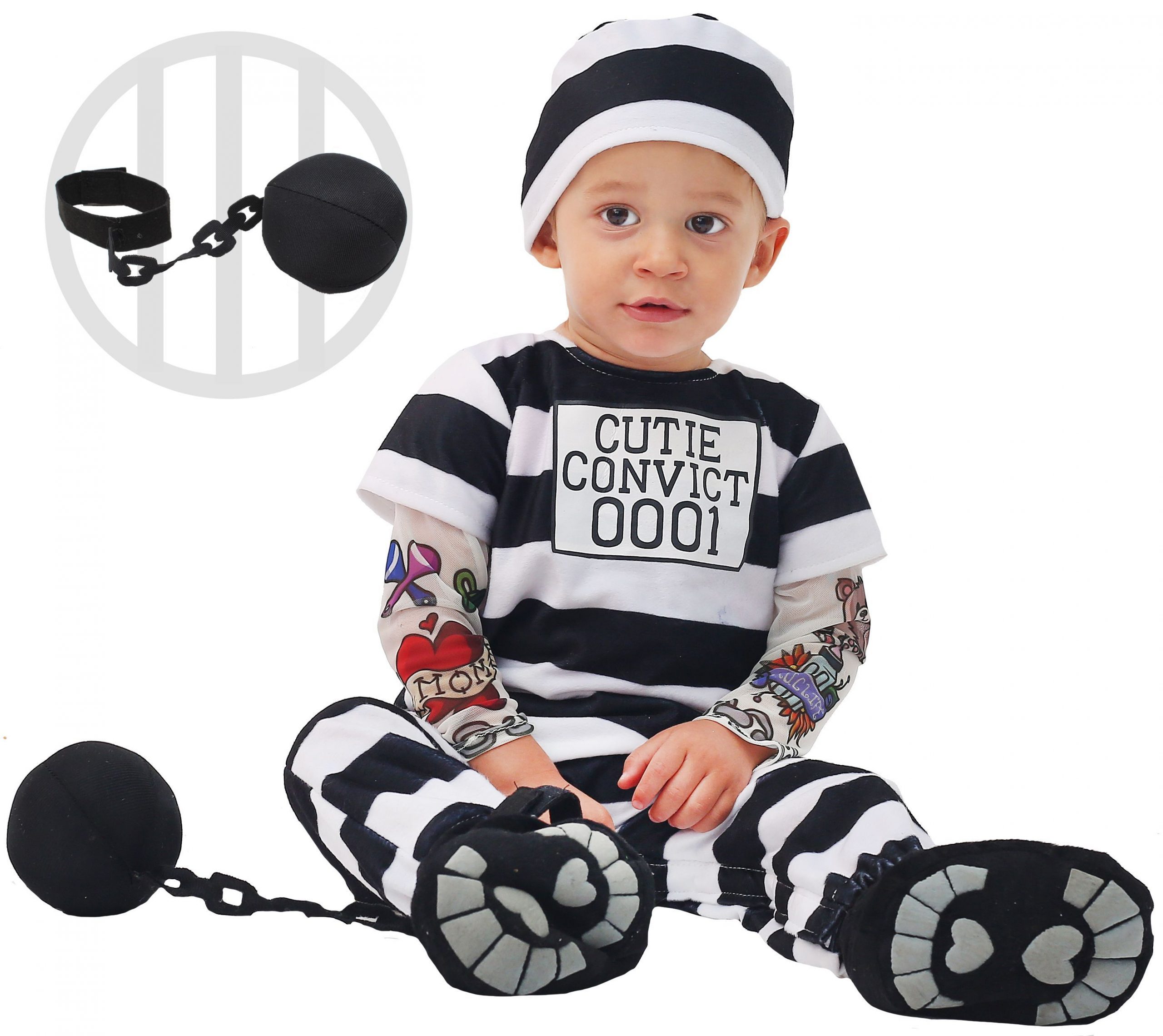 Prisoner Infant Costume Set - Joyfy - One Stop Shop for All Celebration