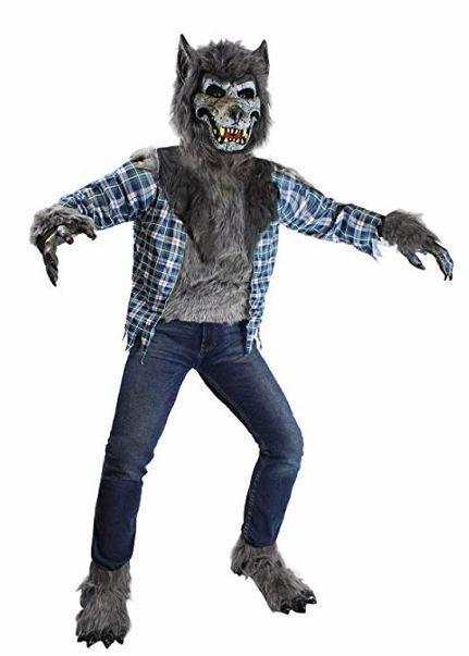 Spooktacular Creations Werewolf Deluxe Costume Set for Children - Joyfy ...