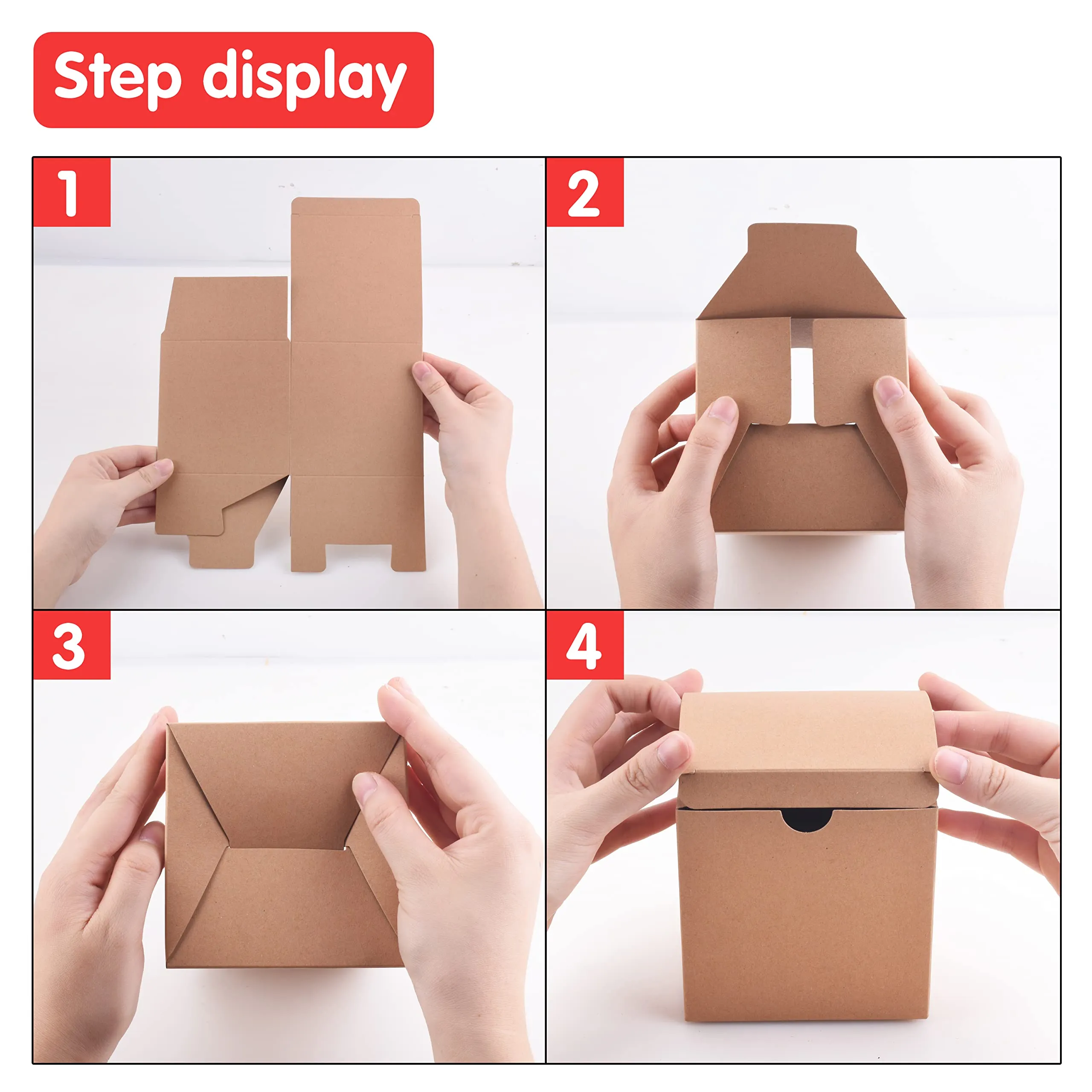 12Pcs Cardboard Sheets Double Sided DIY Paperboard Crafts Packing Cardboard  Making Material