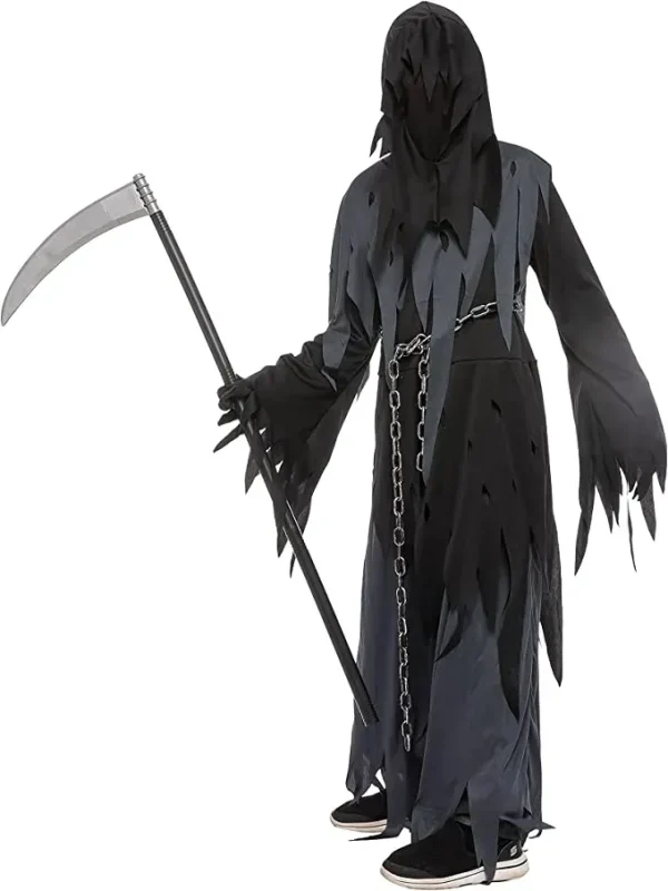 Cute Kids Grim Reaper Halloween Costume