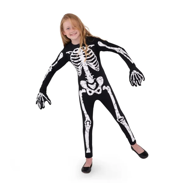 Best Kids Glow in the Dark Skeleton Halloween Costume