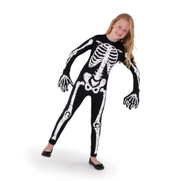 Best Kids Glow in the Dark Skeleton Halloween Costume