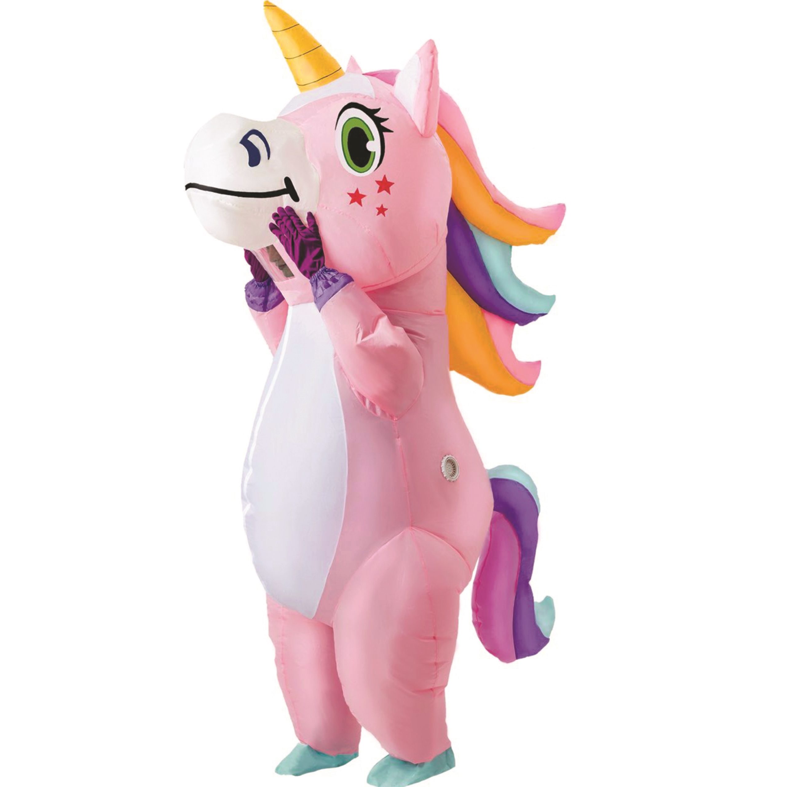 Amazing Child Pink Unicorn Inflatable Costume