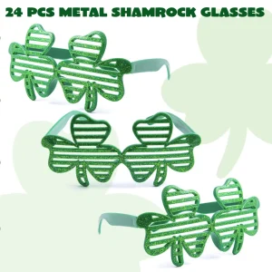 St. Patricks Day Shamrock Plastic Coin Fun Party Metal Decoration And  Holiday Favors For Kids Green And Gold Counting Table Sprinkles Metal Decor  From Jessie06, $26.12