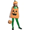 Kids Halloween Costumes Pumpkin Dress